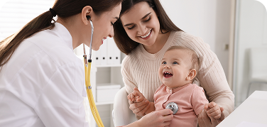 image médecin bébé