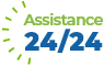 Assistance 24 sur 24