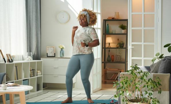 femme-sport-maison