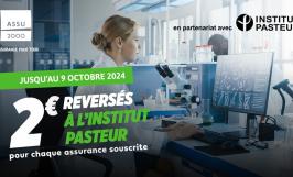 Une chercheuse de l'Institut Pasteur dans son laboratoire