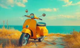 scooter-jaune