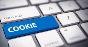 Touche de clavier avec marqué "cookie"