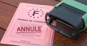 Permis de conduire annulé
